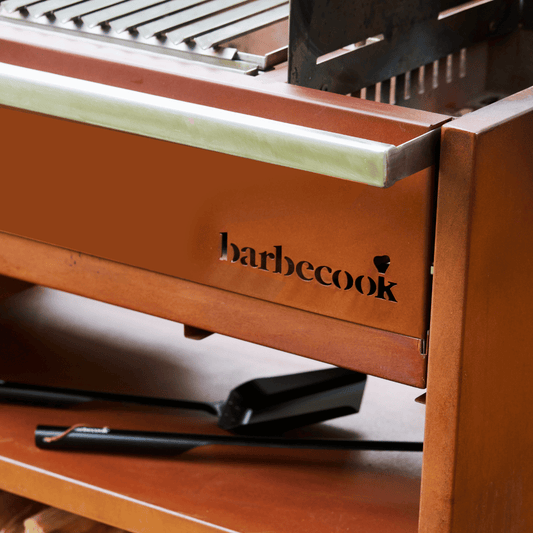 Barbecook Pedro asado-barbecue in corten and stainless steel