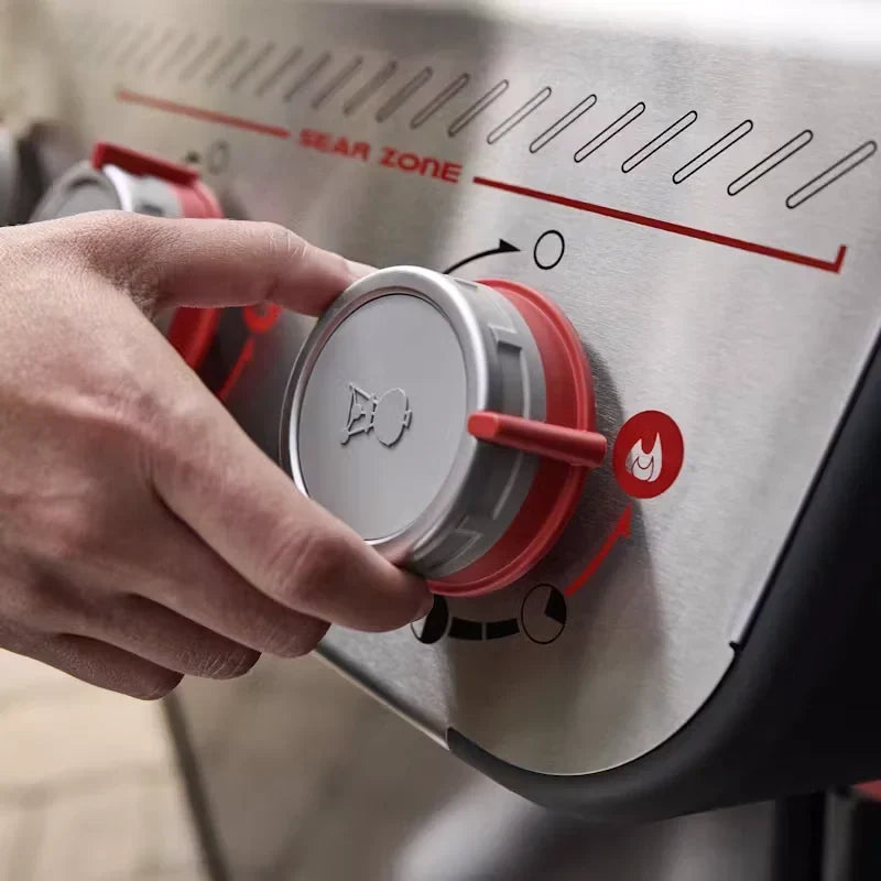 Weber Spirit E-335 Gas Barbecue with Sear Zone and Side Burner
