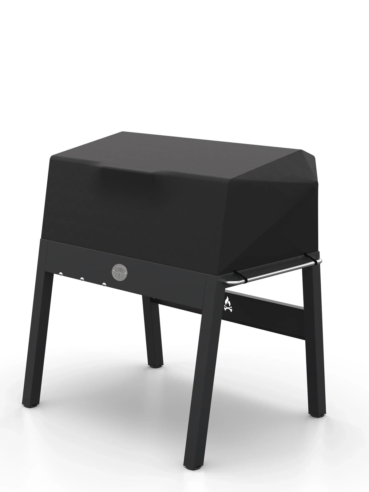 Flamery Small BBQ Cover - Built-in & on Stand