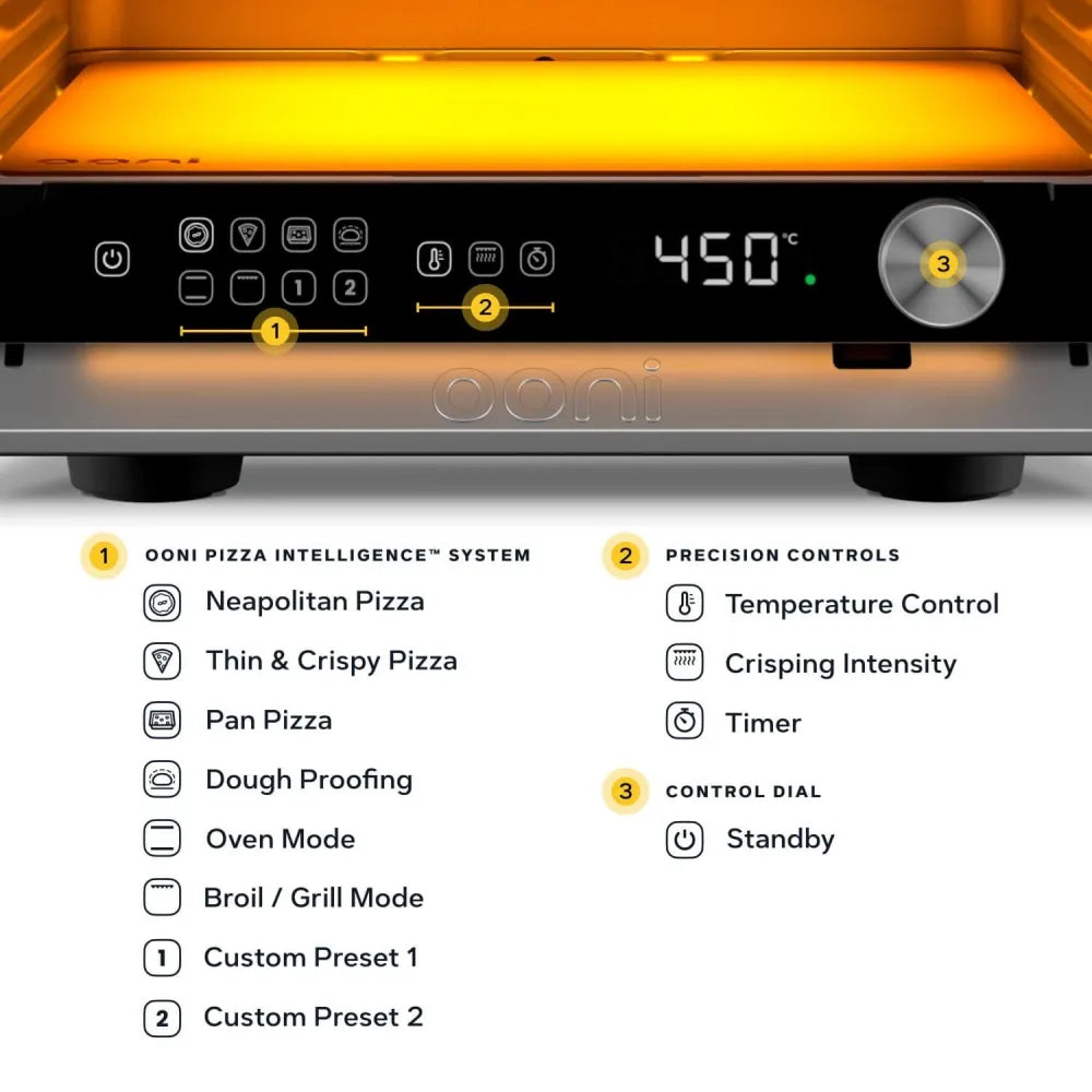 Ooni Volt 2 12 Electric Pizza Oven - Polar White