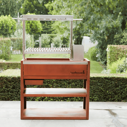 Barbecook Pedro asado-barbecue in corten and stainless steel