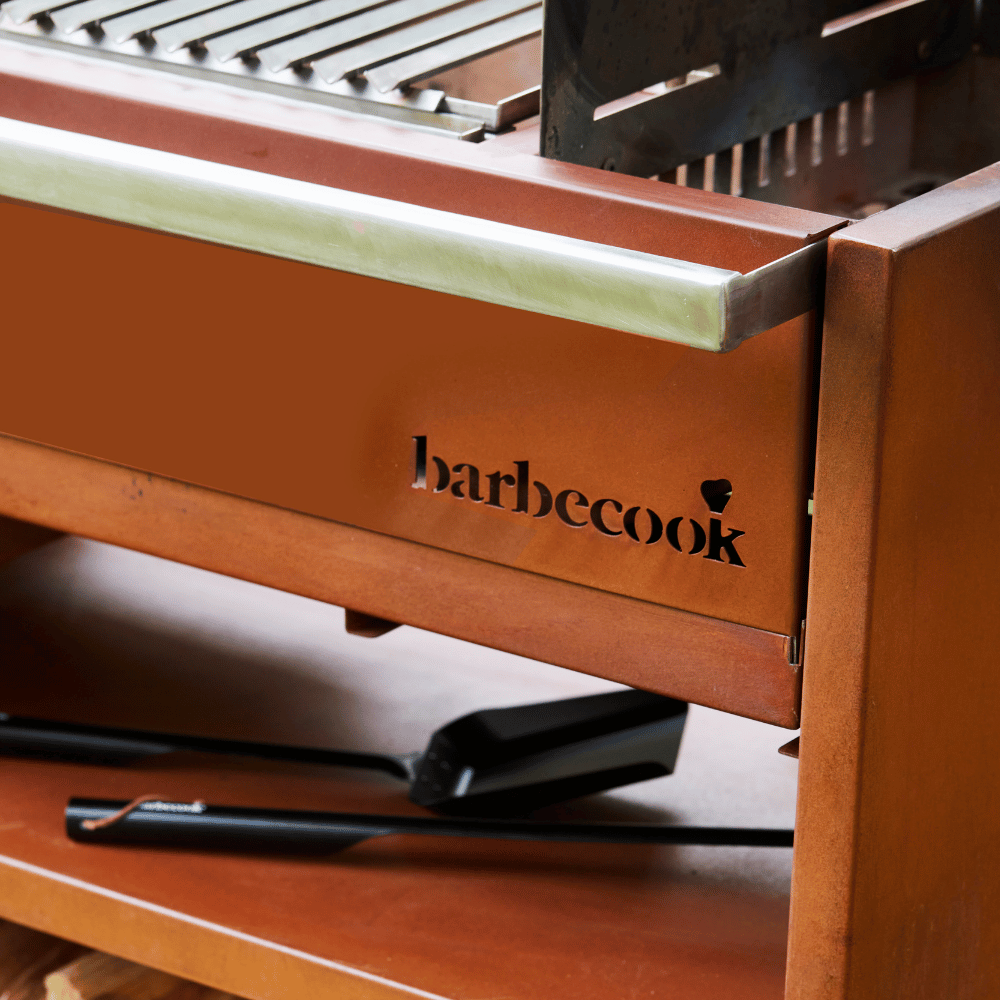 Barbecook Pedro asado-barbecue in corten and stainless steel