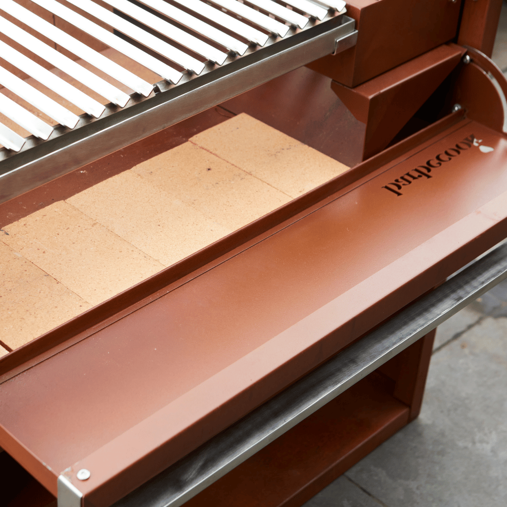 Barbecook Pedro asado-barbecue in corten and stainless steel