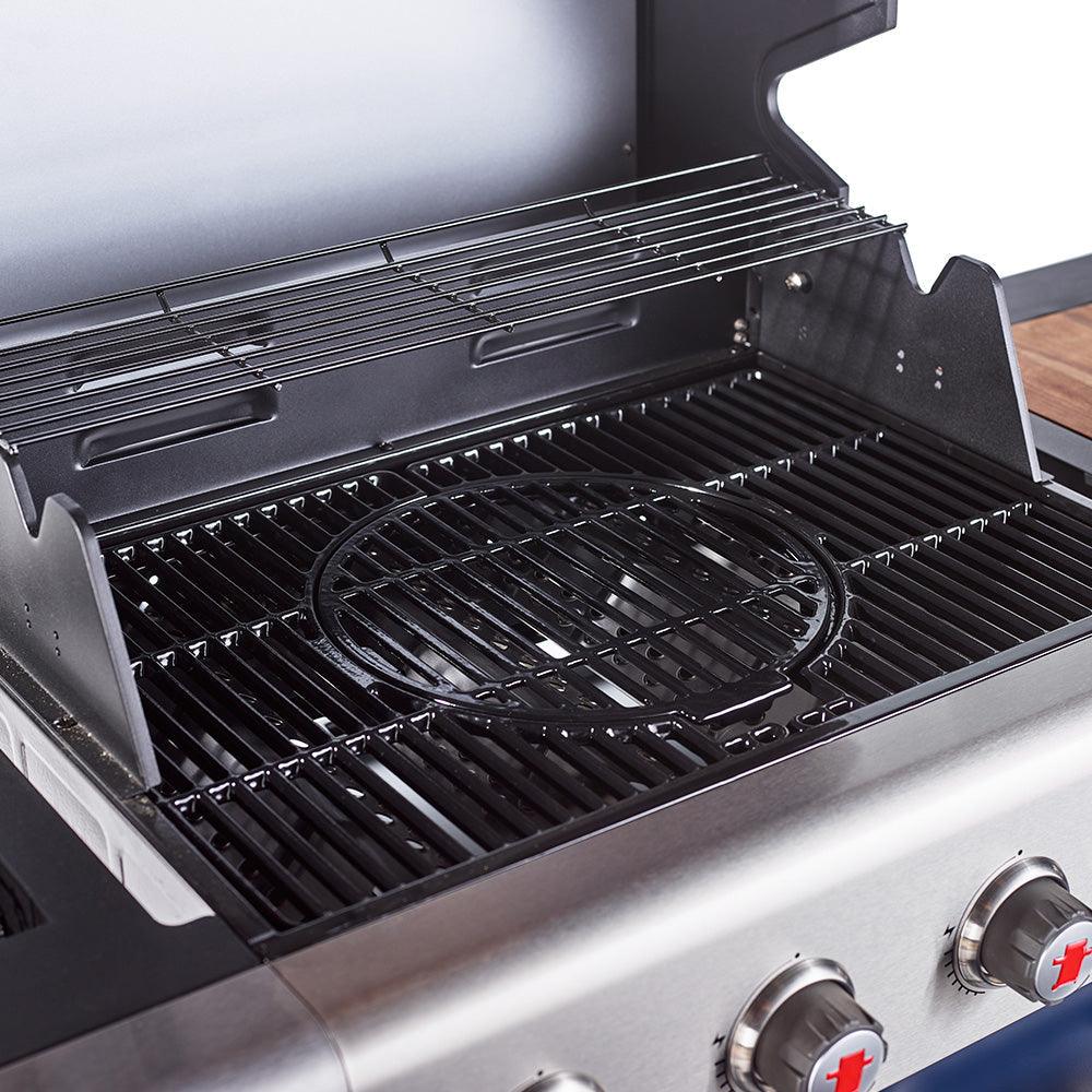 Outback Blue Jupiter 4 Burner Hybrid BBQ